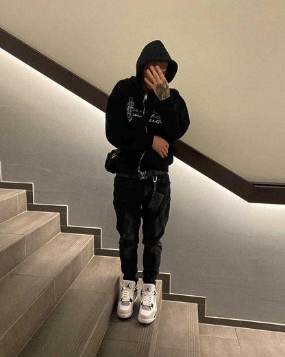 JORDAN 4 Retro Military Black