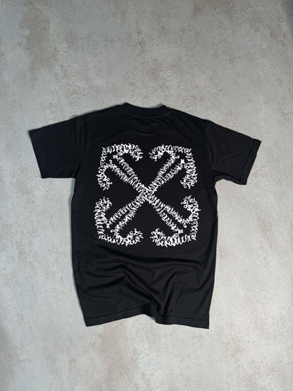 T-SHIRT BIANCO SPORCO