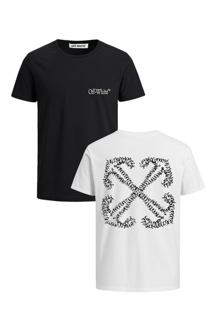 T-SHIRT BIANCO SPORCO