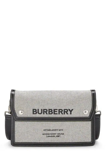 Bb Black And White Color Small Square Bag