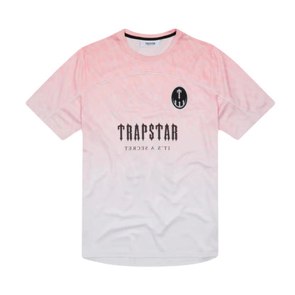 Maglietta sfumata blu ghiaccio