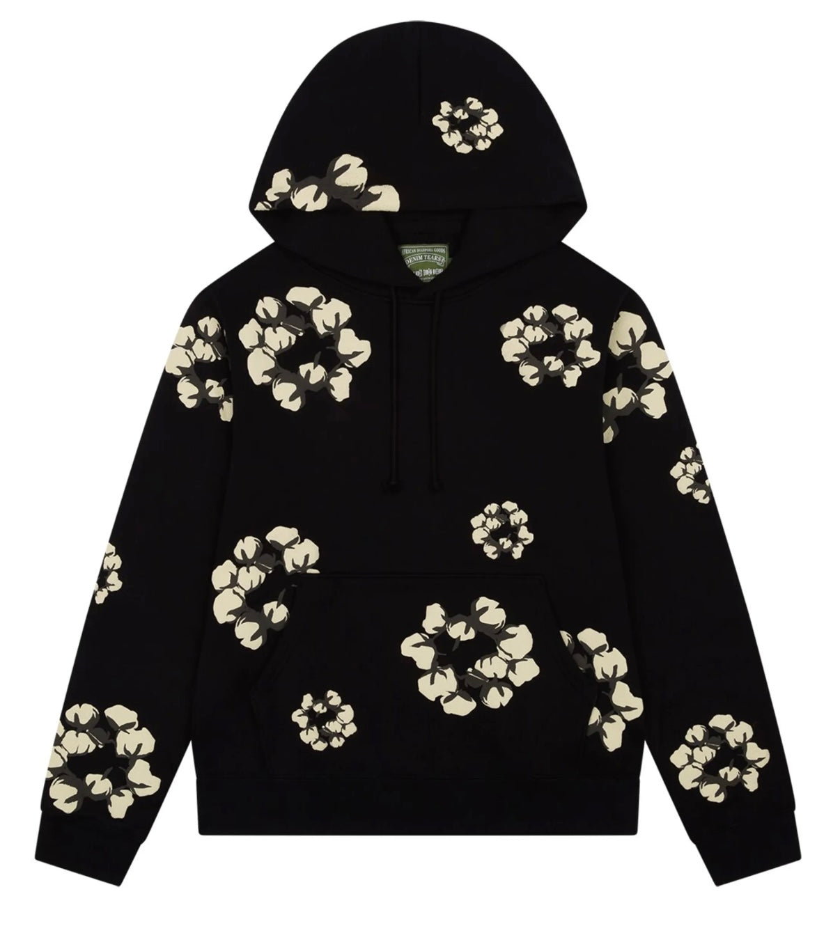 FELPA CON STRAPPI IN DENIM