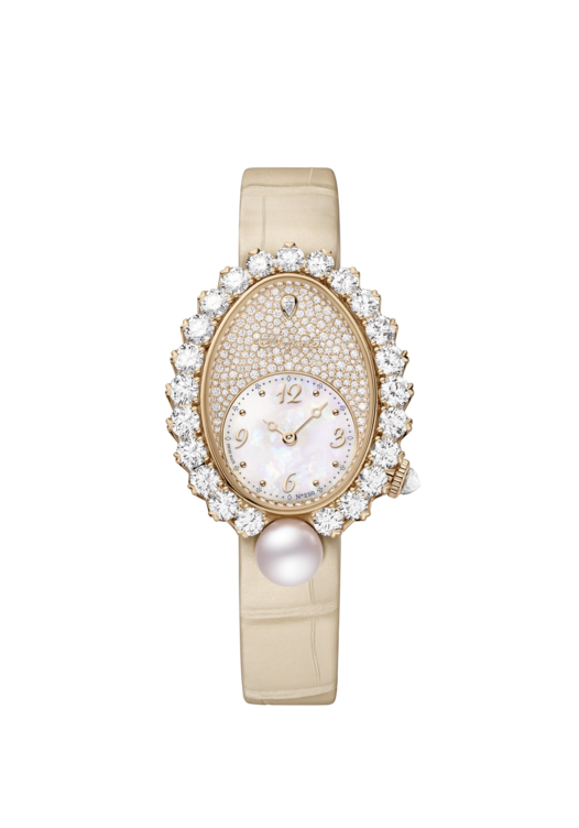 Breguet Reine de Naples Perles Impériales White
