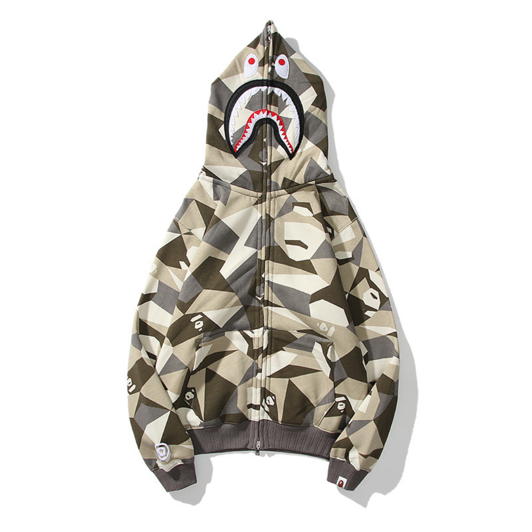 Felpa con cappuccio Bape