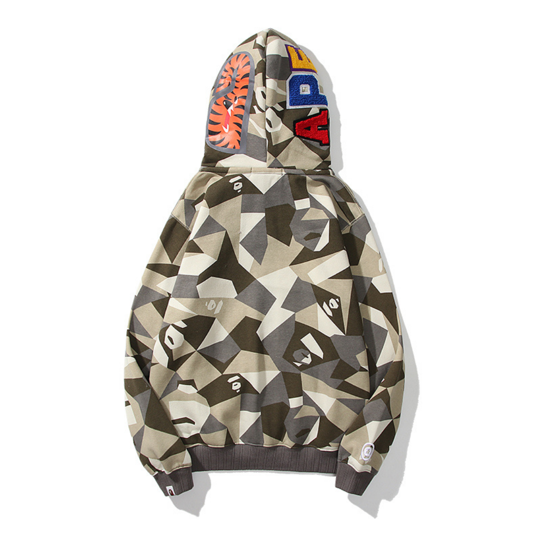 Felpa con cappuccio Bape