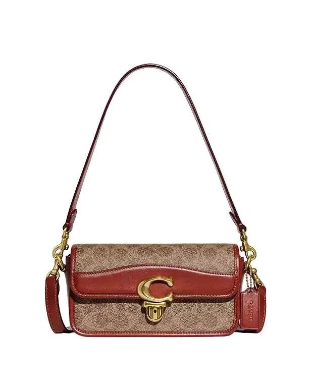 Coa Studio19 Series Small Square Bag With Hardware Lock