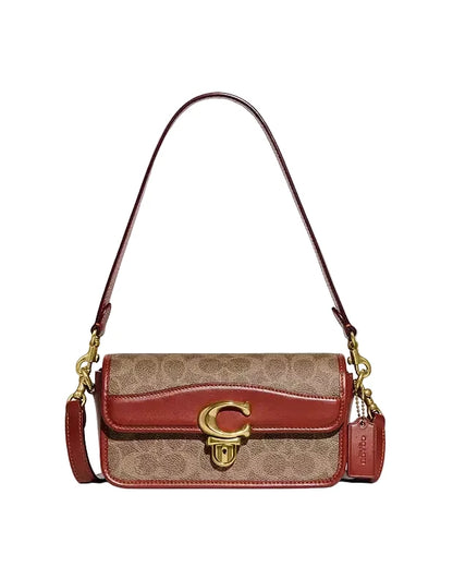 Coa Studio19 Series Small Square Bag With Hardware Lock