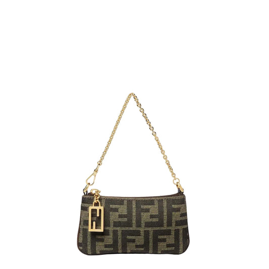 Fd Retro Presbyopia Mahjong Double Shoulder Straps Bag