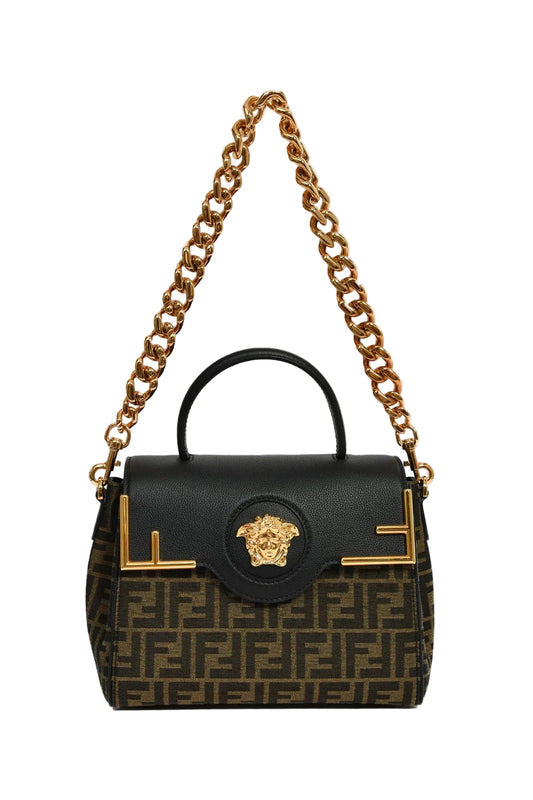 FENDACE | La Medusa Medium Handbag - 25 x 15 x 22cm