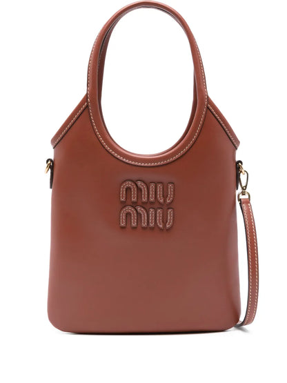 IVY Tote Bag 20 Brown Leather 239727