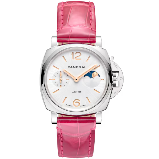 Panerai Luminor Due Luna White