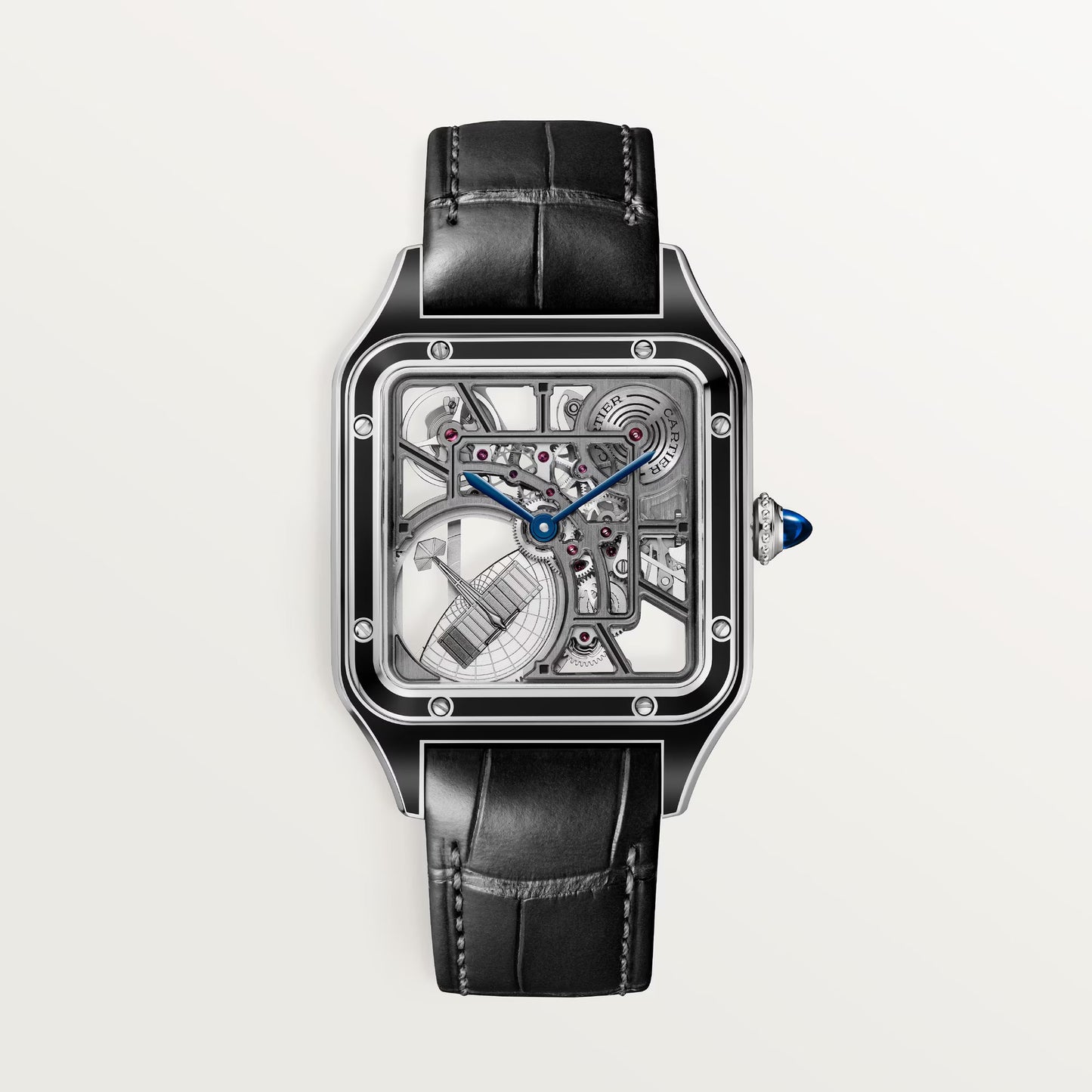 Cartier Santos-Dumont Micro-Rotor Skeleton