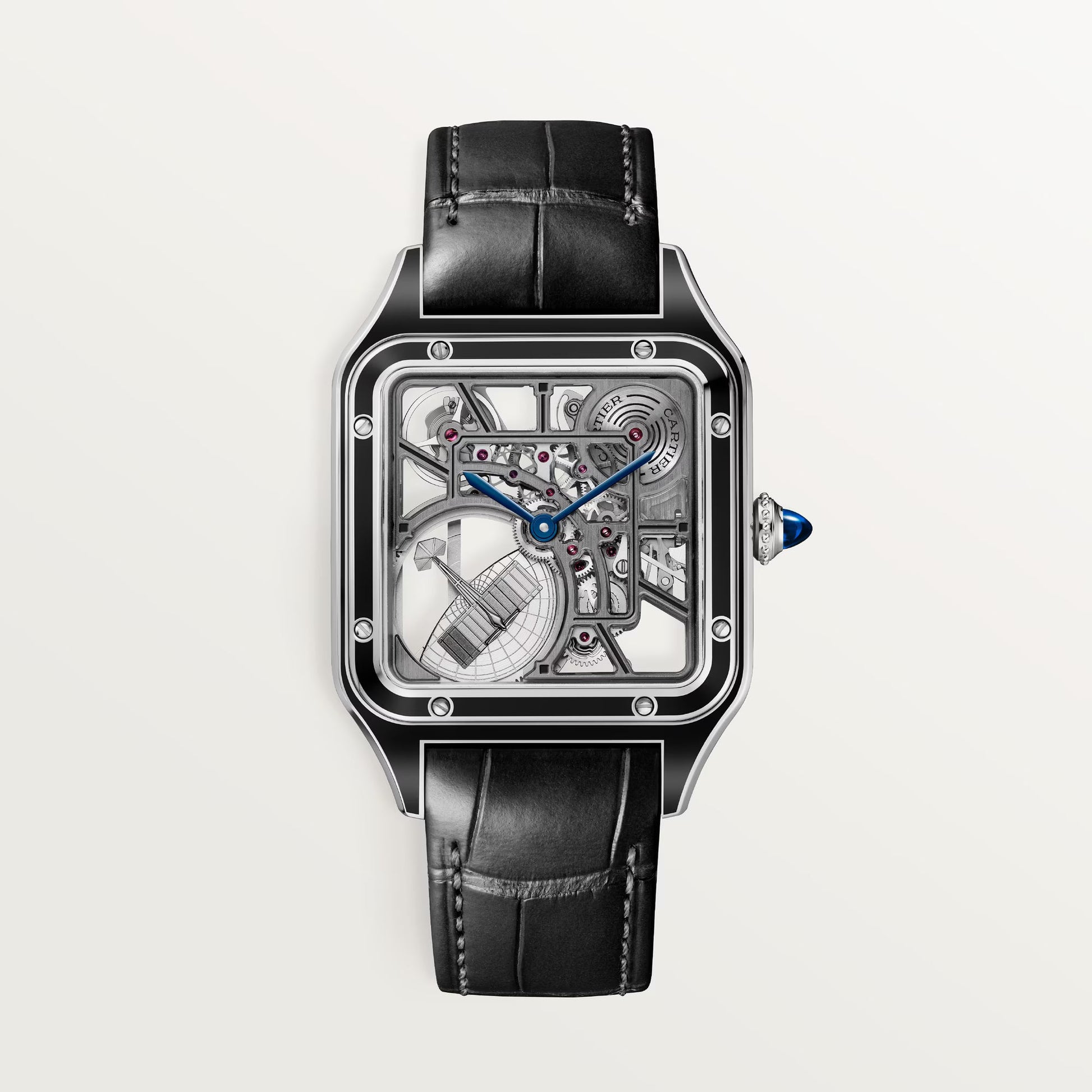Cartier Santos-Dumont Micro-Rotor Skeleton