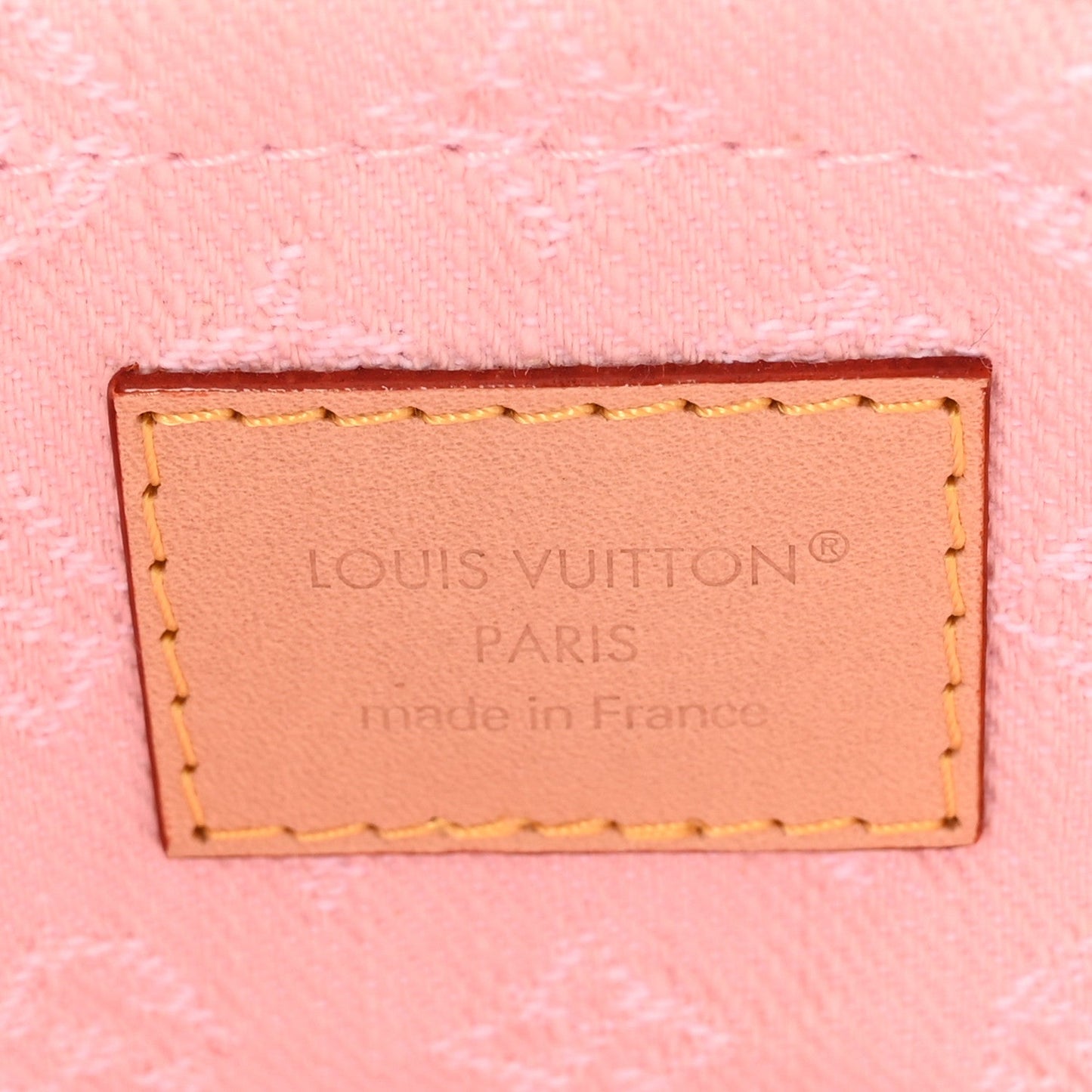 Monogram Denim Sunset Washed Pink