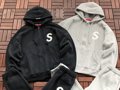 TOP￥~129 PANTS￥~125 S🔥P🔥E🔥E HOODIE TROUSERS FLEECE
