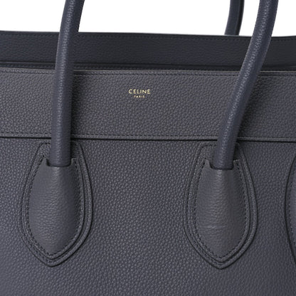Drummed Calfskin Mini Luggage  Kohl