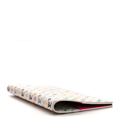LV X TM Monogram Multicolor Emily Notebook Cover MM White