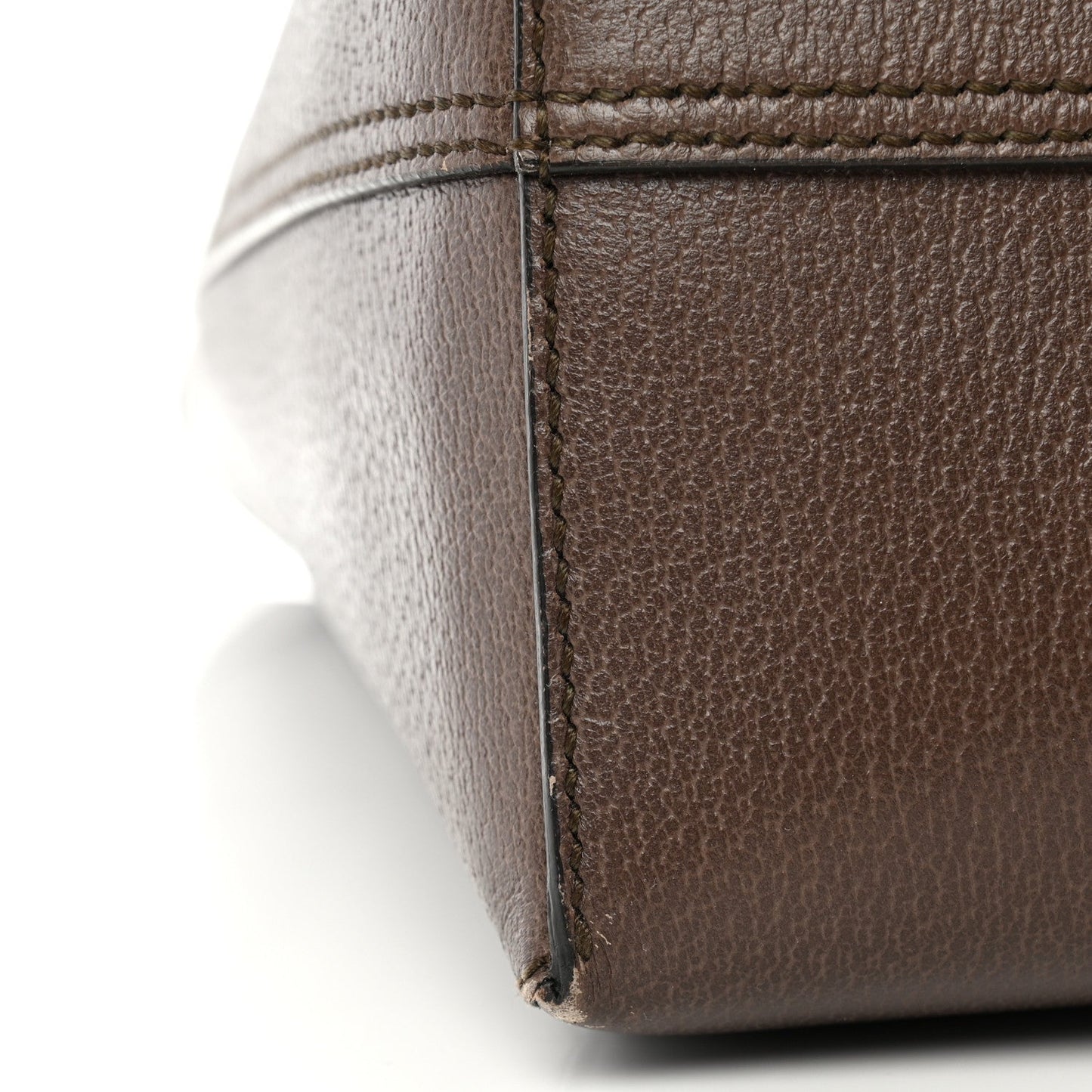 GG Supreme Monogram Web Ophidia Tote Brown