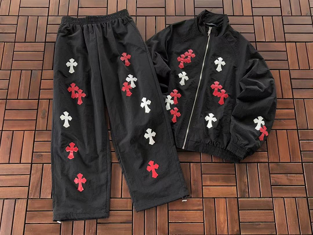 TOP￥~256 PANTS￥~185 CH🔥OM🔥 HE🔥RTS JACKET TROUSERS