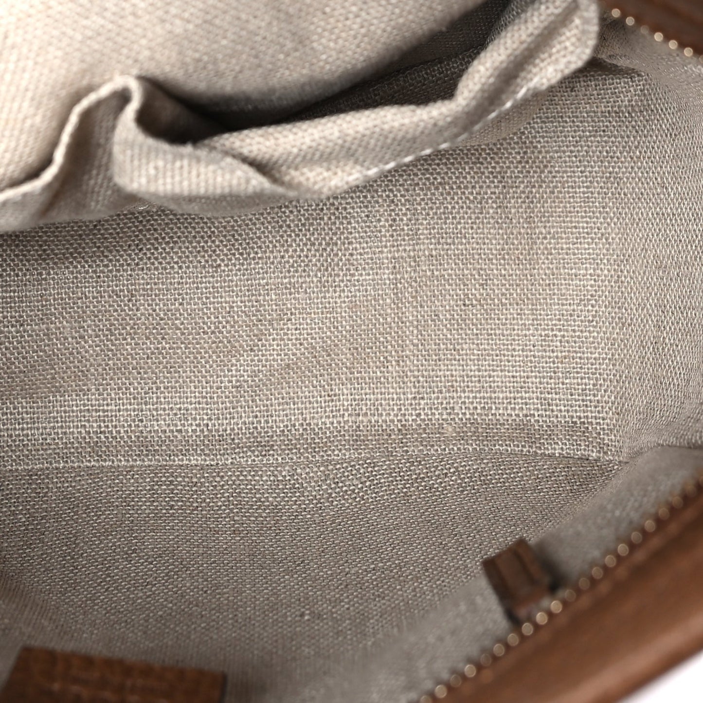 Monogram Small Bree Tote Beige Tabacco