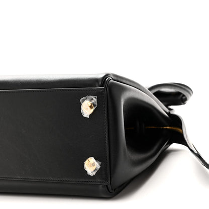 Supple Calfskin Small Madrid Bag  Black