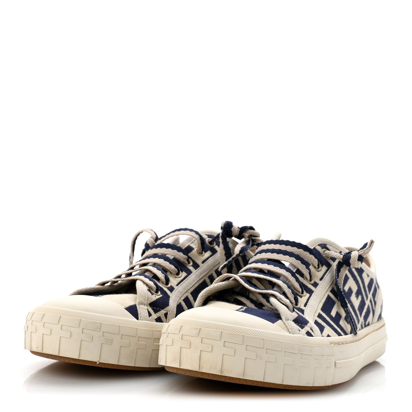 Woven Fabric FF Mens Domino Low Top Sneakers 41 Bei Midnight