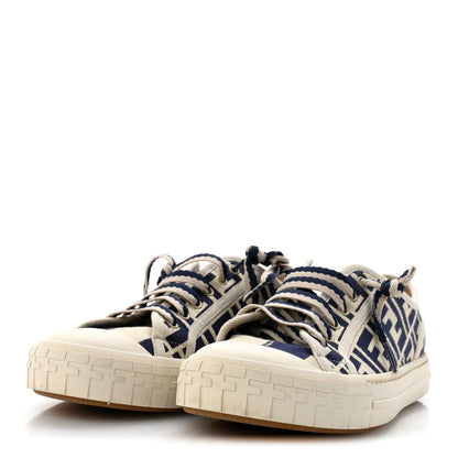 Woven Fabric FF Mens Domino Low Top Sneakers 41 Bei Midnight