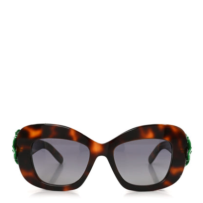 Clover S3I Square Sunglasses Tortoise
