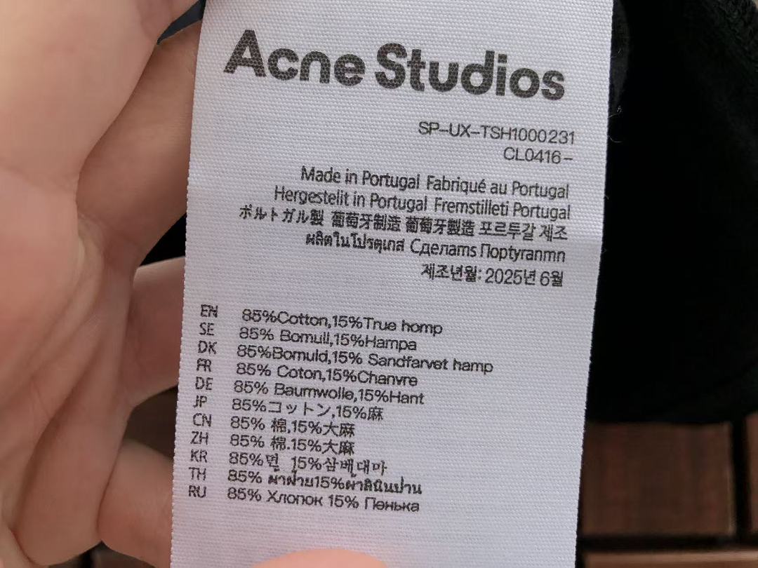 ACNE STUDIOS LONG-SLEEVE