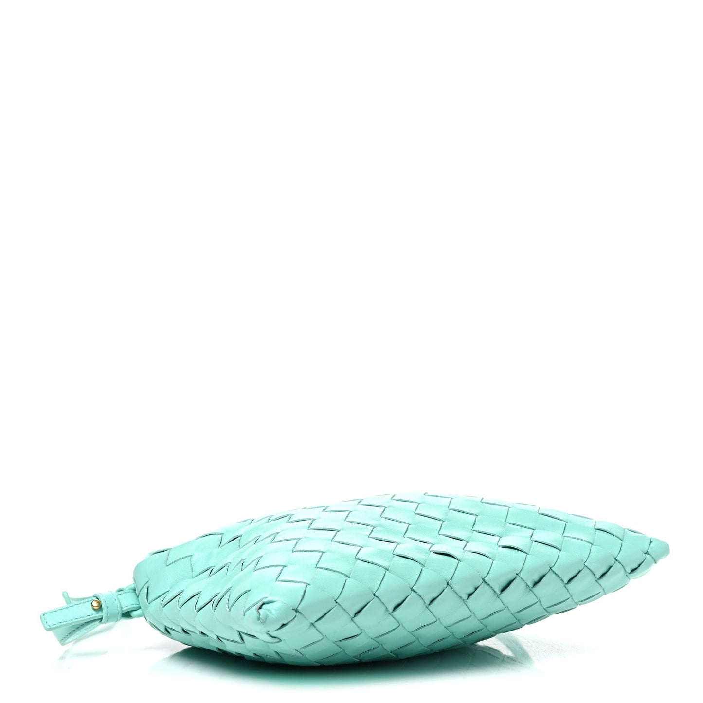 Calfskin Intrecciato Mini Hop Green Oasis