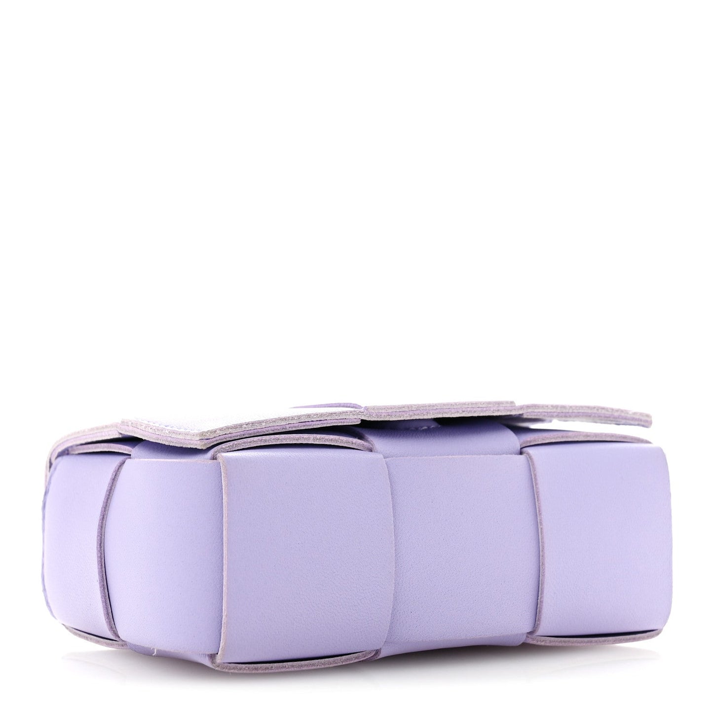 Lambskin Intreccio Candy Cassette Crossbody Bag Wisteria