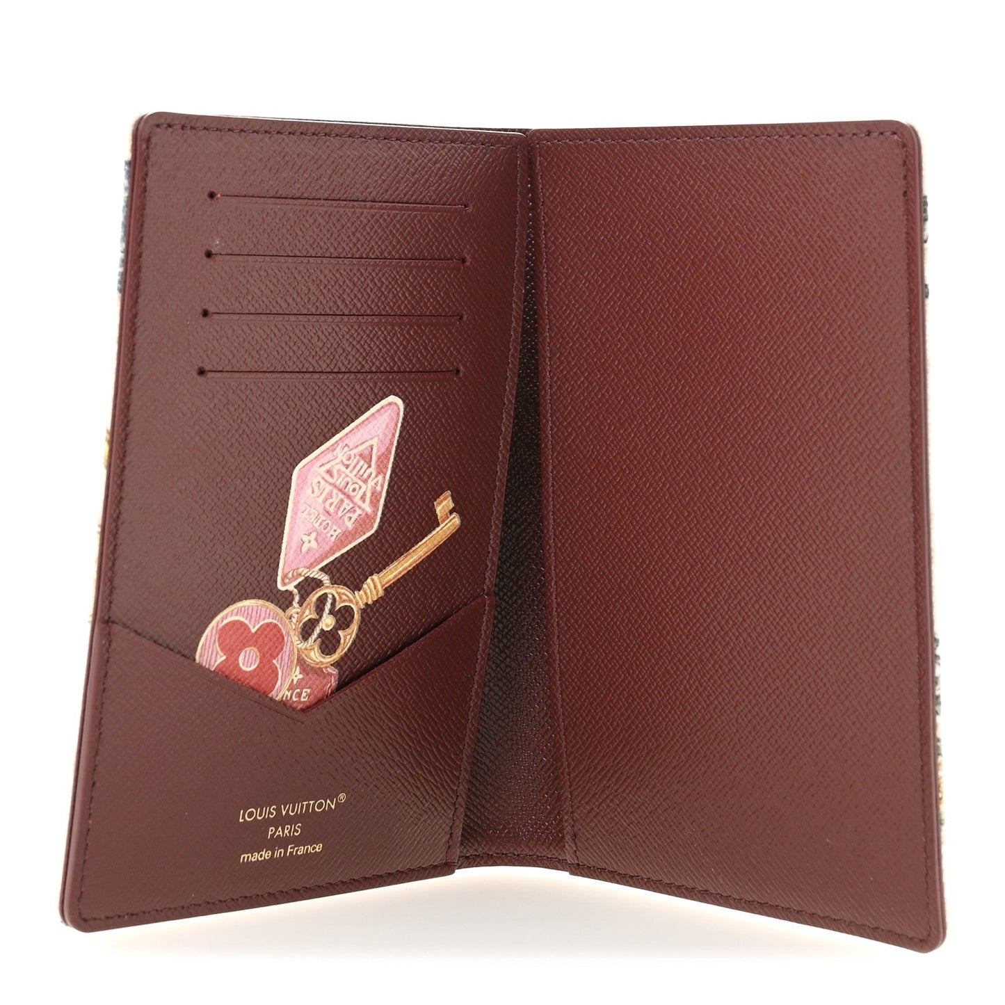 Monogram Flight Mode Keys Passport Cover Dune