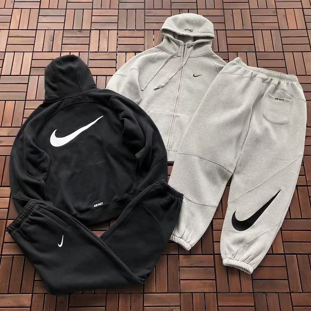 TOP￥~149 PANTS￥~125 S🔥P🔥E🔥E & N🔥K🔥HOODIE TROUSERS FLEECE