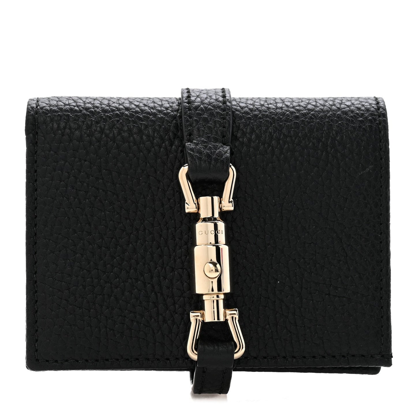 Calfskin Jackie 1961 Card Case Black