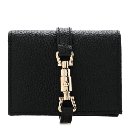 Calfskin Jackie 1961 Card Case Black