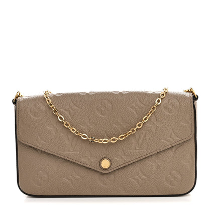 Empreinte Pochette Felicie Chain Wallet Tourterelle