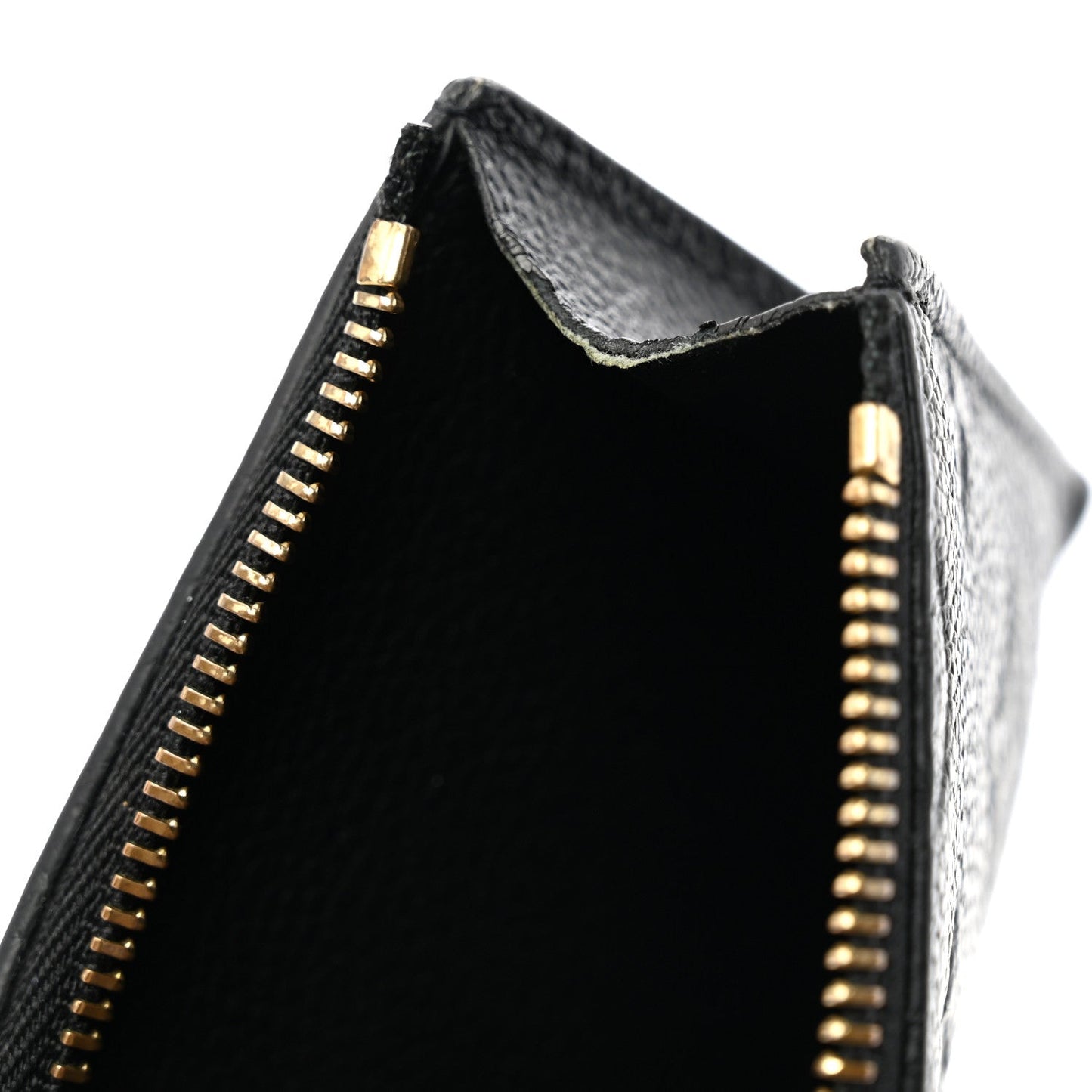 Empreinte Zipper Card Holder Black