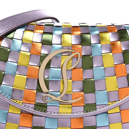 Metallic Nappa Loubi54 Crossbody Bag Multicolor