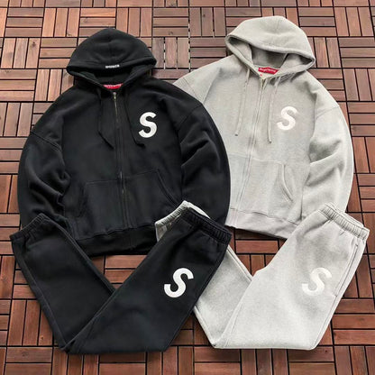 TOP￥~129 PANTS￥~125 S🔥P🔥E🔥E HOODIE TROUSERS FLEECE