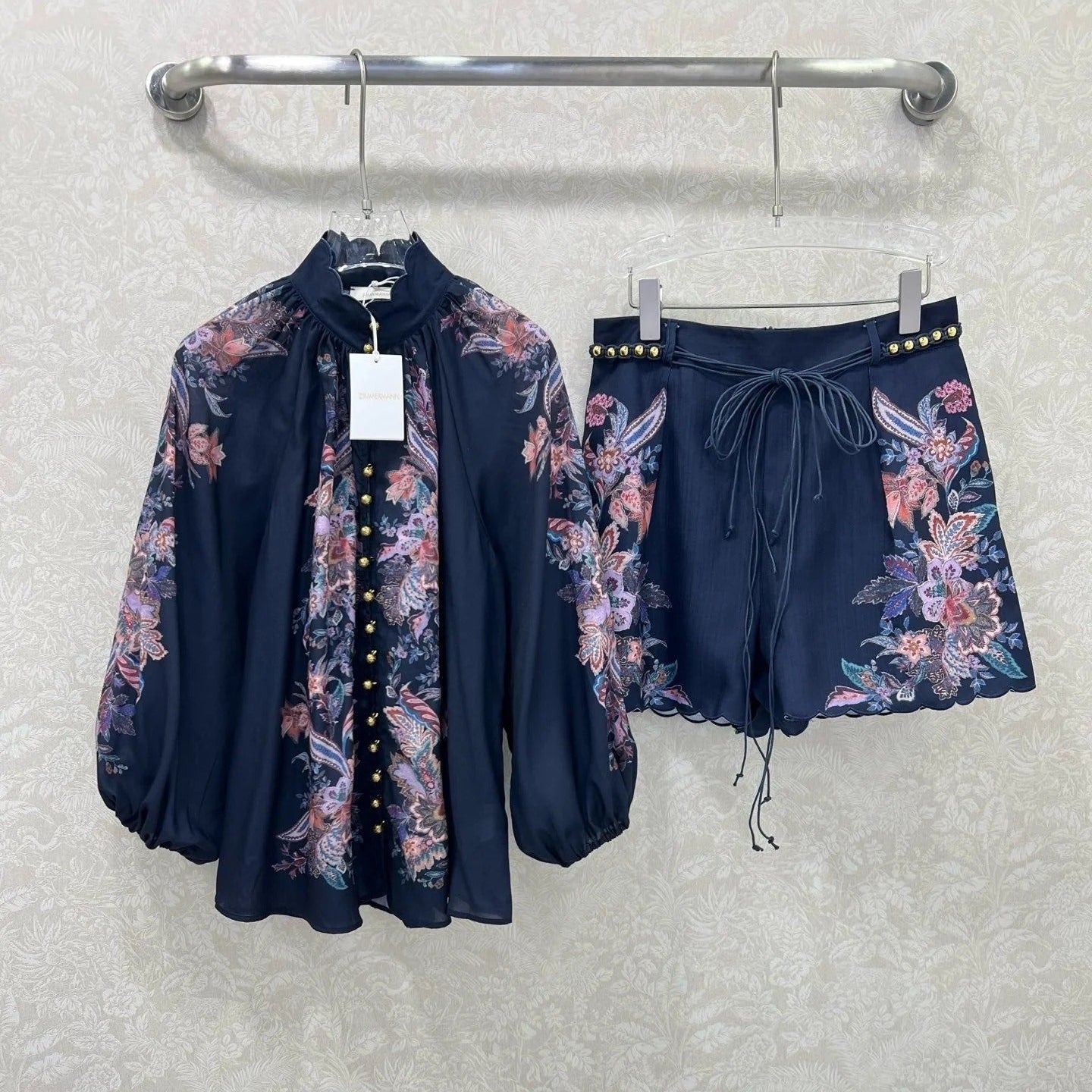 ZIMMER ELEGANT PRINTED OUTFIT SET