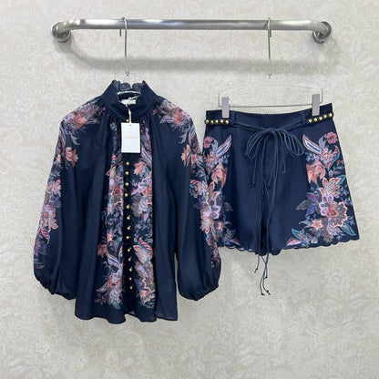 ZIMMER ELEGANT PRINTED OUTFIT SET