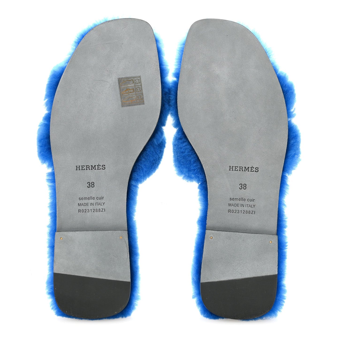 Woolskin Oran Sandals 38 Blue