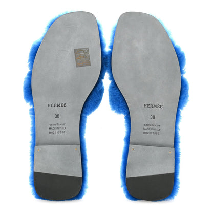 Woolskin Oran Sandals 38 Blue