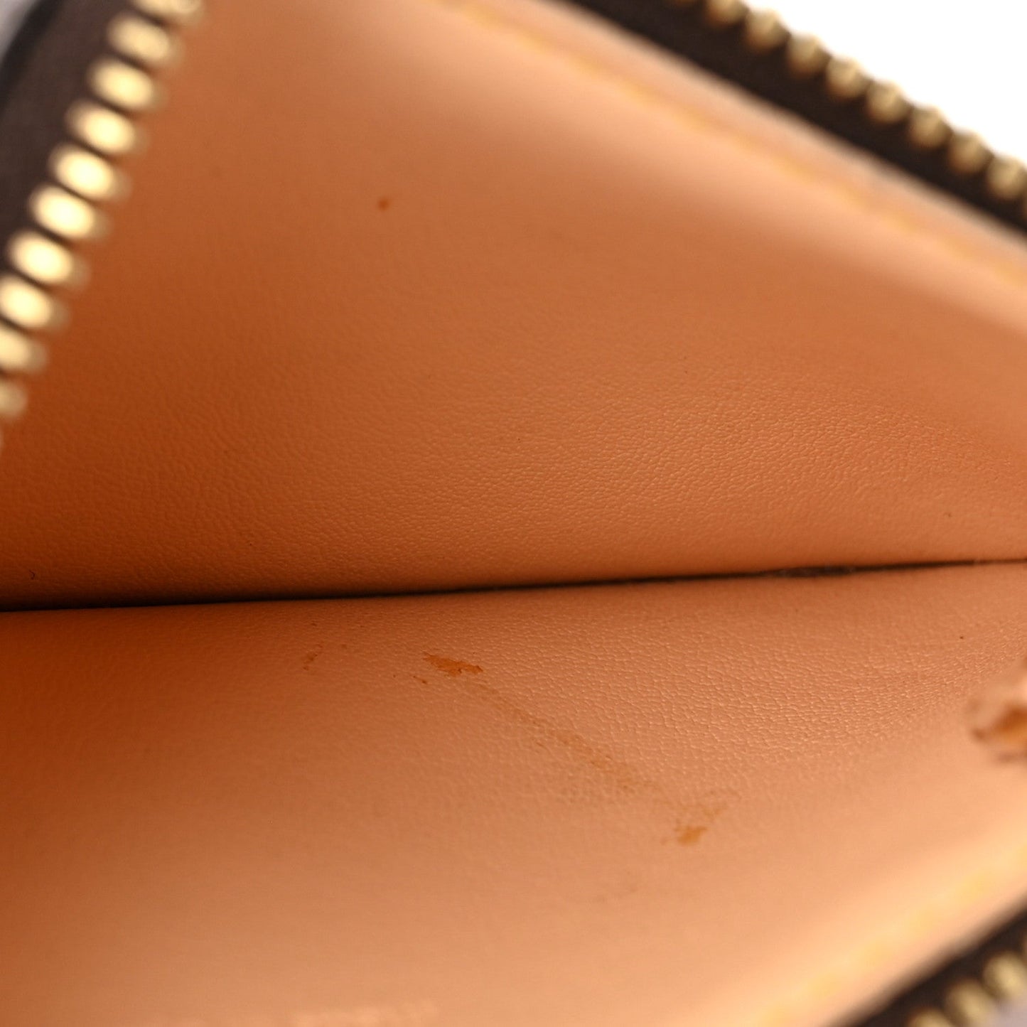 Monogram Cherry Blossom Key Pouch Brown