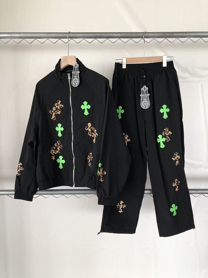 TOP￥~256 PANTS￥~185 CH🔥OM🔥 HE🔥RTS JACKET TROUSERS