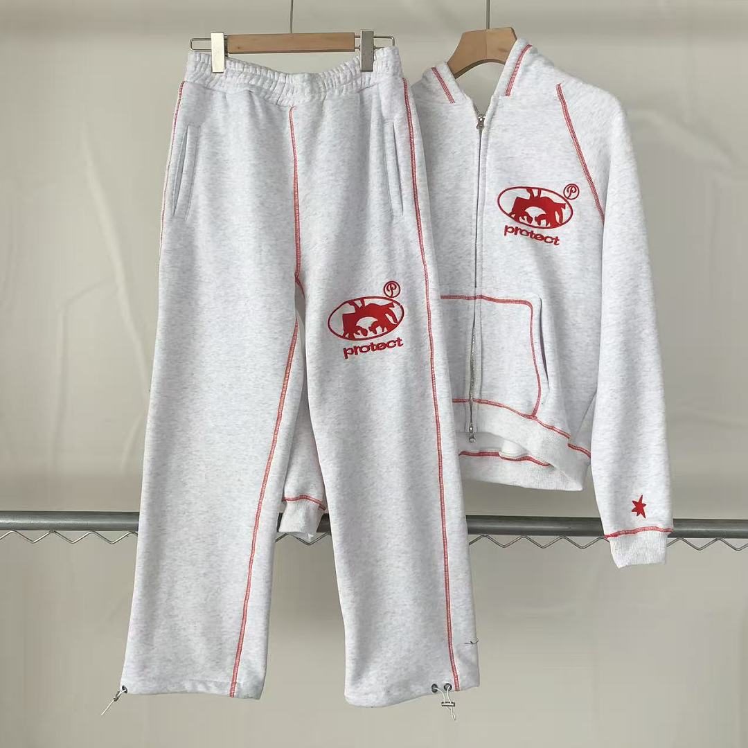 TOP￥~175 PANTS ￥~139 FASHION HOODIE TROUSERS FLEECE