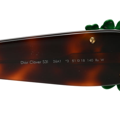 Clover S3I Square Sunglasses Tortoise