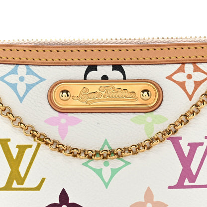 Monogram Multicolor Pochette Milla MM White