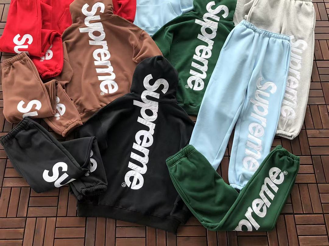TOP￥~125 PANTS￥~119 S🔥P🔥E🔥E HOODIE TROUSERS FLEECE