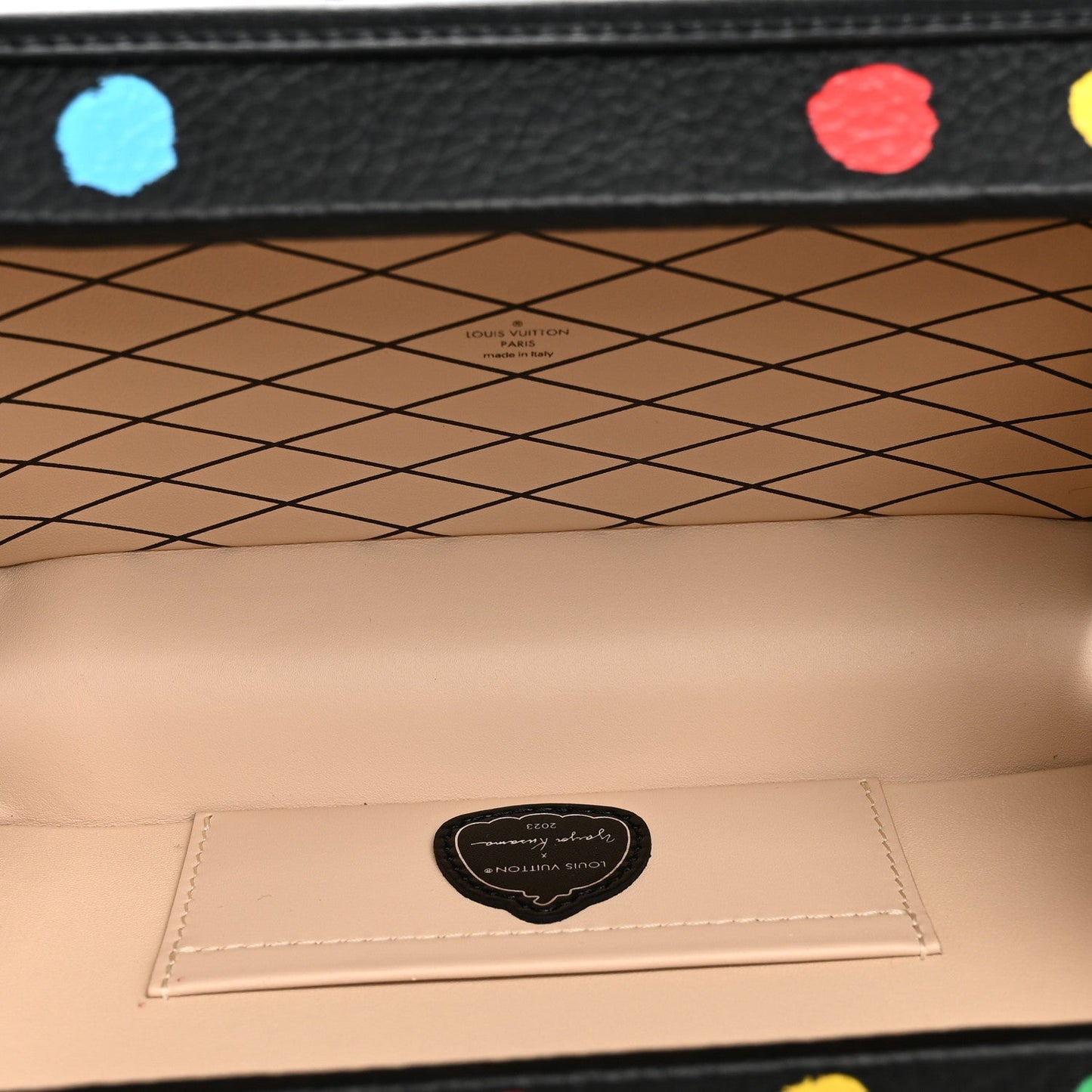LV X YK Taurillon Petite Malle Black